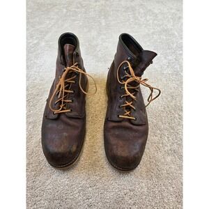 Vintage Red Wing Eric Clapton Classics Men's Size 11 Brown Leather Boots 1987